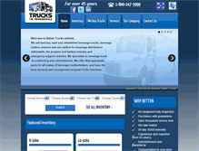 Tablet Screenshot of bettentrucks.com